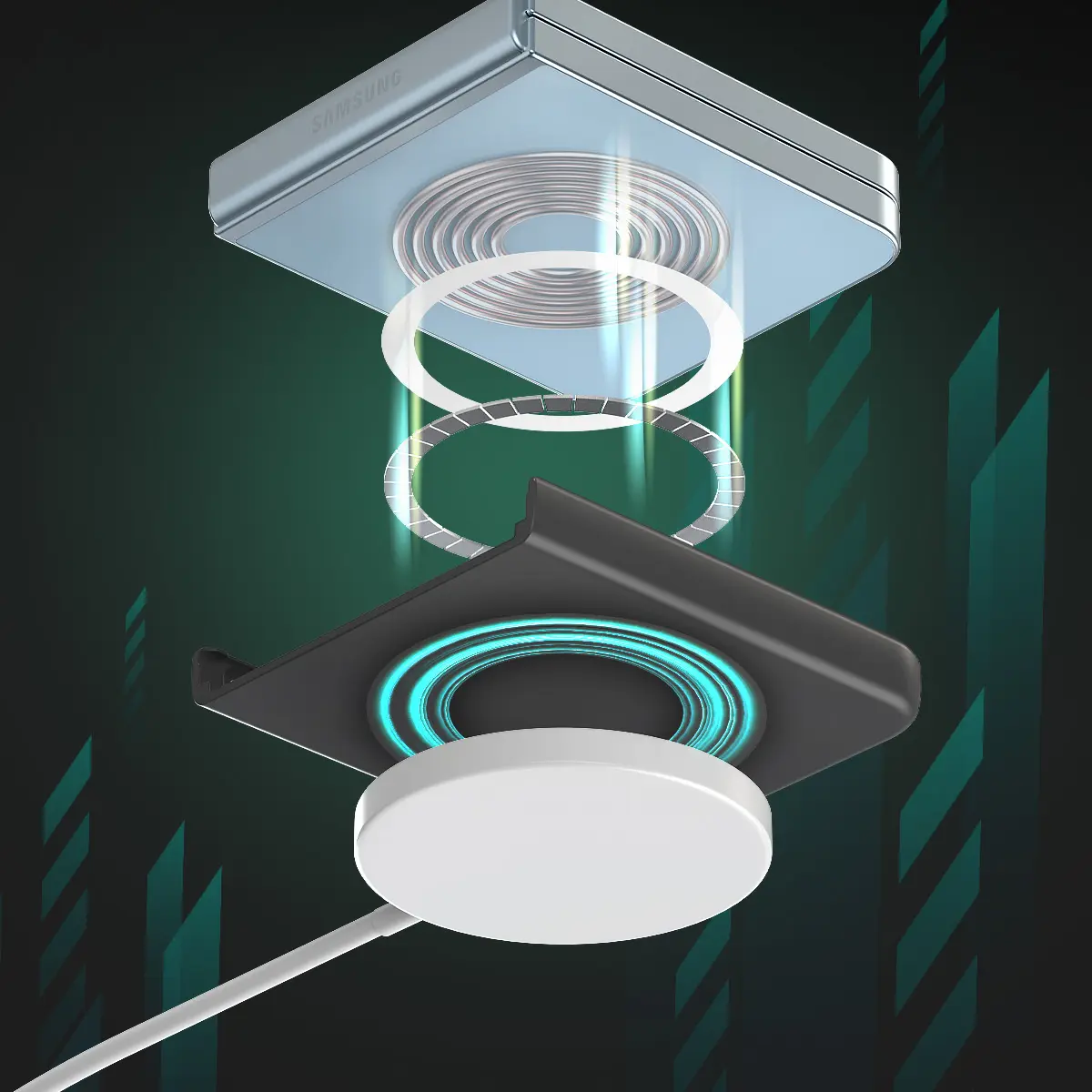 Etui do Samsung Galaxy Z Flip6 Araree Aero Flex M czarne